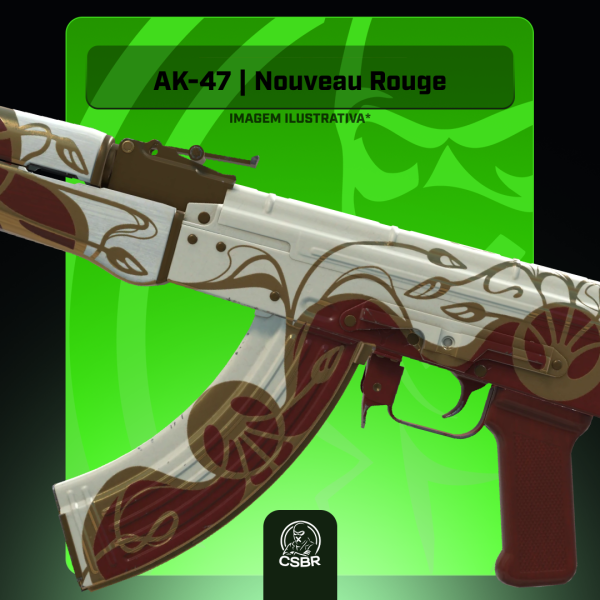 — 0309 AK-47 | Nouveau Rouge (Well-Worn)